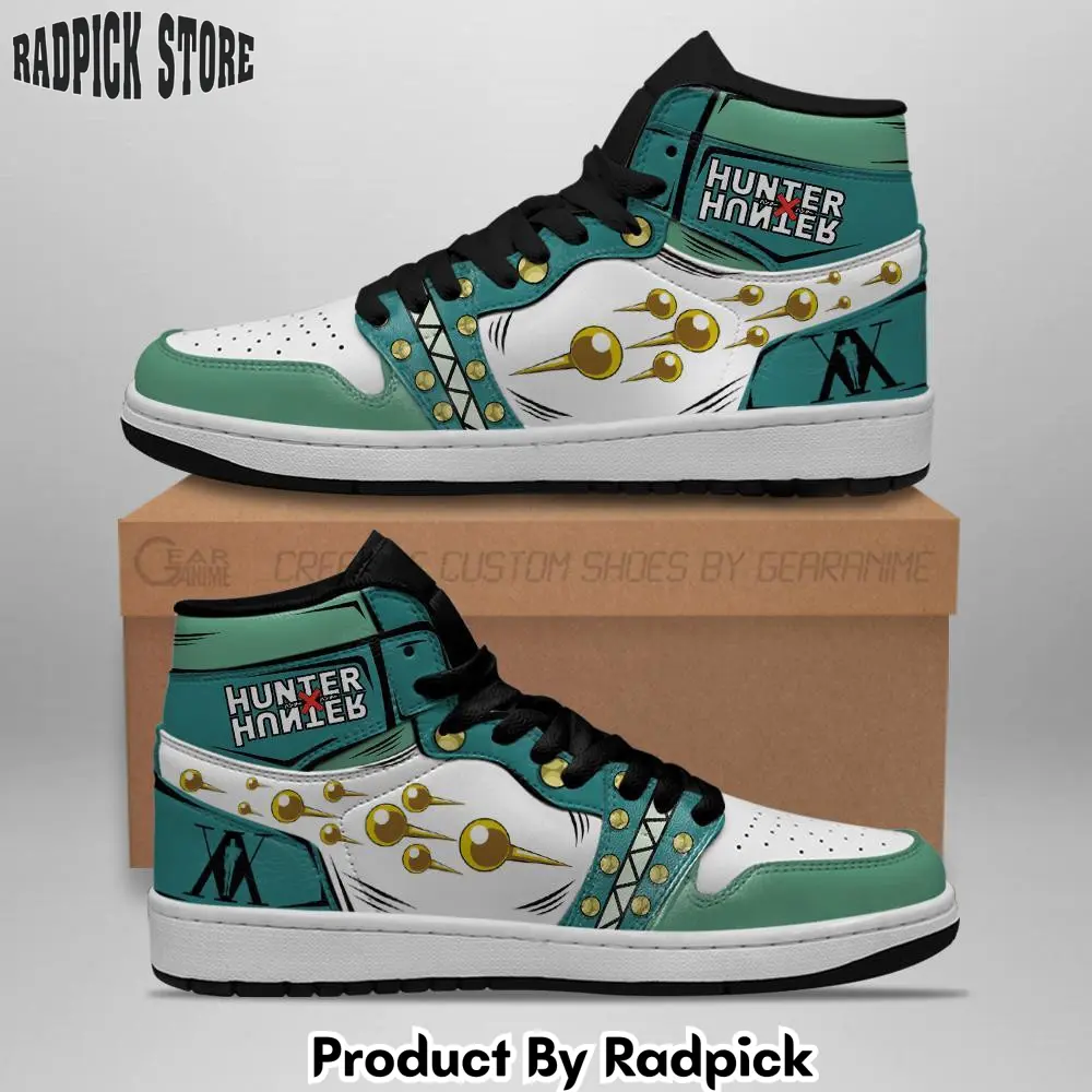 Illumi zoldyck air jordan high top sneakers anime  rp0249871